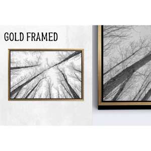 Impression sur toile moderne noir et blanc : décoration murale élégante, 1P Goldframedcanvas - Product Image 1