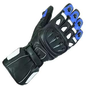Customized Logo/Design Men's Women's Genuine Leather <b>Motorcycle</b> Gloves Sports Applicable Motorbike Racing Glove with <b>Cheap</b> Range - Product Image 2