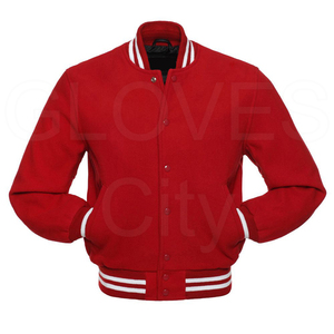 GANTS City Jacket OEM Custom Sleeve Wool Body Varsity Jacket Bomber Flight Baseball Vintage Letterman Varsity Jacket for Man - Product Image 2