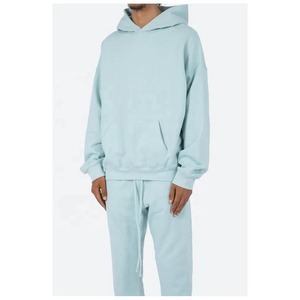 เสื้อมีฮู้ดผ้าขนแกะปัดขน400GSM ขนาดใหญ่เสื้อมีฮู้ดกำหนดเองได้สตรีทแวร์ฤดูหนาวที่อบอุ่นผู้ผลิต OEM - Product Image 5