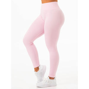 2025 personnalisé femmes sculpter sans couture Leggings fleur séchage rapide confort doux élastique Fitness Legging aller poche Midi Legging - Product Image 1