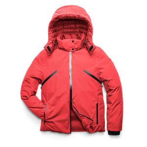 Chaqueta Acolchada de Lona con Cuello Alto y Logotipo Frontal, Personalizable con Marca, Ideal para Compras al por Mayor - Product Image 4