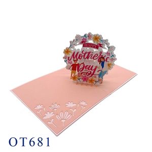 ทางเลือกที่ดีที่สุดสำหรับคุณแม่การ์ด3D ป๊อปอัพยอดนิยมงานฝีมือกระดาษพิมพ์ออฟเซ็ตเวียดนามของขวัญของคุณแม่ - Product Image 2