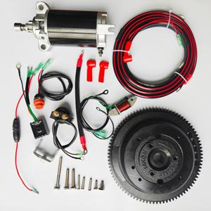40 PS Elektro start motor Schwungrad-Kit Kompatibel mit Yamaha Enduro 66T Außenbordmotor 2-Takt - Product Image 6