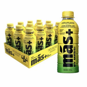 Bebidas Energéticas Mas+ By Messi, 12 x 500 ml, Todos los Sabores, Precio al por Mayor (Paquete de 12), Bebida Energética y Deportiva - Product Image 3