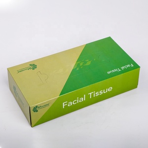 Mouchoirs en papier 3 plis souples personnalisés de haute qualité Produit en boîte rectangle écologique - Product Image 5