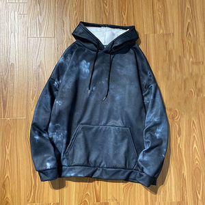 Sudadera con capucha unisex marrón de peso pesado, secado rápido, transpirable, estilo callejero, ropa deportiva de yoga, logotipo personalizado, cordón en blanco, diseño sin costuras - Product Image 4