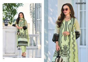 Costume Salwar en organza de soie douce lourde avec travail brodé longue robe pakistanaise Kameez Dupatta pour adultes mariage fonction porter - Product Image 6