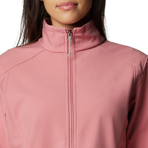 Nouvelle veste Softshell pour femmes conception personnalisée vêtements de travail d'hiver femmes coupe-vent imperméable doublé fermeture éclair veste Soft Shell pour femmes - Product Image 2