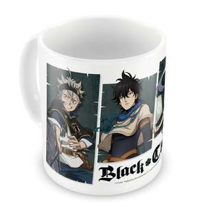 แก้วเซรามิคลายการ์ตูนแบล็คโคลเวอร์  ลายแอสต้า โนเอล ยามิ สำหรับวันพ่อ วันเกษียณ วันเทศกาล Oktoberfest ร้านกาแฟ - Product Image 1