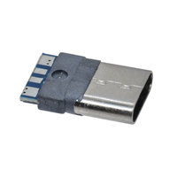 Cargador de Cable USB 3,0 tipo C, enchufe impermeable OTG de 14 pines, resistencia de 5,1 K, 5 almohadillas, accesorios para teléfono, Conector hembra con PCB