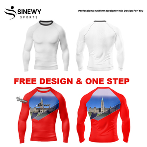 Rashguard respirant personnalisable pour hommes, séchage rapide, personnalisable, pour la salle de sport, l'entraînement, le grappling - Product Image 5
