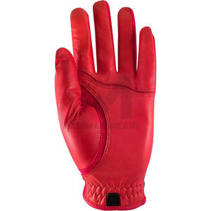 Gants de golf en cuir Cabretta de qualité supérieure meilleure vente gants de golf durables et respirants doux hommes femmes conception de logo personnalisé directement - Product Image 3