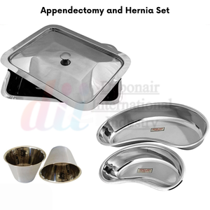 ชุดผ่าตัดไส้ติ่งสเตนเลสสตีล38ชิ้นแบบใช้ซ้ำได้เครื่องมือผ่าตัดทั่วไป - Product Image 6