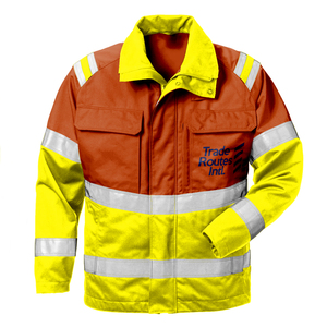Chaqueta industrial impermeable de alta visibilidad Ropa de seguridad duradera con características reflectantes para la fabricación a granel - Product Image 3