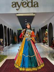 Vestido largo de terciopelo bordado Afghani Kuchi para mujer de primera calidad, ropa tradicional para fiesta de boda, vestido afgano Vintage para mujer - Product Image 3