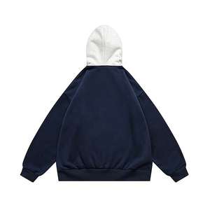 Sweats à capuche pulls pour hommes de taille personnalisée les plus populaires Nouveau style Sweats à capuche pour hommes de couleur unie personnalisés - Product Image 3