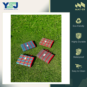 Alfombrilla plegable de polipropileno PP 100% de la mejor calidad para pícnic/playa al aire libre de doble cara del fabricante de origen tailandés - Product Image 6