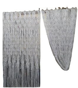 Coustmized <b>Macrame</b> Door <b>Curtain</b> | Large Wedding Backdrop Wall Hanging Tapestry - Product Image 1