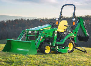 Tracteur agricole John Deer disponible en gros à bas prix tracteurs d'occasion à vendre avec chargeur frontal et pelleteuse - Product Image 6
