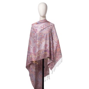 Custom 100% Wool Shawl For <b>Women</b> High Quality Warm Breathable Lightweight Stylish Printed Pattern Fashion Daily Wear <b>Women</b> Shawl - Product Image 5