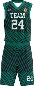 Conjunto de uniforme de baloncesto hecho a medida de alta calidad para hombre, pantalones cortos de Jersey impresos por sublimación completa, ropa de baloncesto de diseño único - Product Image 4