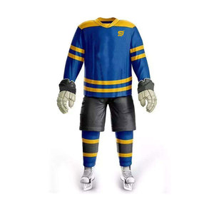 Uniforme de hockey sur glace en polyester léger et écologique, respirant et confortable, options personnalisables, service OEM de haute qualité pour - Product Image 1