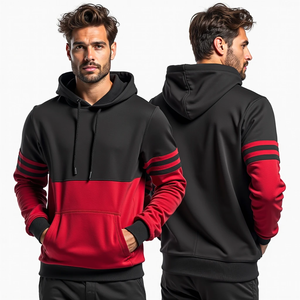    Sudadera con Capucha de Hombros Caídos para Hombre, Personalizada con Sublimación, Estilo Urbano, Bordada, Invierno, Venta al Por Mayor - Product Image 4