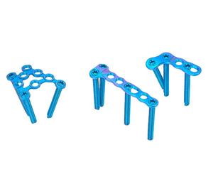 La base de los instrumentos quirúrgicos veterinarios Cirugía Trauma Implantes Mini placas y tornillos Ortopédico veterinario - Product Image 3