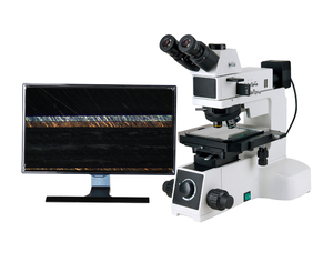 กล้องจุลทรรศน์โลหะแบบตั้งตรง พร้อมไฟ LED ให้แสงสว่างแบบ Bright Field Biased Positive - Product Image 2