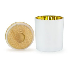 TQC Black White Finished Luxury Handmade Eco-Friendly Cylinder Candle Jar <b>Lid</b> for Home Restaurants Wedding <b>Decor</b> Wholesale Price - Product Image 4