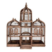 Cage à oiseaux design antique pour la maison et le jardin, conception tendance, balcon intérieur de grande taille, maison et meubles pour animaux de compagnie pour les meilleures ventes