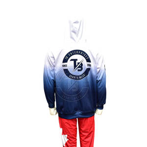 Sweats à capuche pour hommes en coton et polyester avec conception personnalisée Sweats à capuche respirants de qualité supérieure pour hommes - Product Image 2