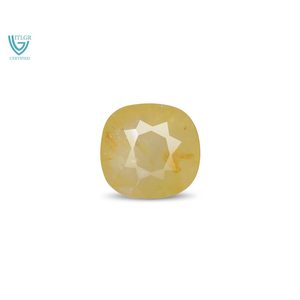 Zafiro Amarillo Natural - Gema Facetada de 9.08 Quilates, Corte Ovalado, Peridoto, Alejandrita Roja, Aguamarina, Turmalina, Corte Marquesa Ovalado - Product Image 1