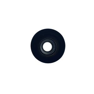 Silenziatore rotondo diametro interno 51mm inclinato in acciaio inox nero - Product Image 3