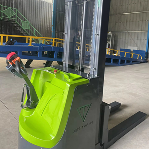 สินค้าใหม่ 2023 ไฟฟ้าPalett Stacker M2-1,5T-3Mคนเดินถนนไฟฟ้าStackerเครื่องยนต์รับประกัน1ปีMechanicsเอเชียในเวียดนาม - Product Image 1