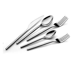 Ensemble de couverts écologiques en acier inoxydable pour la cuisine et la table, couverts en argent pour un usage quotidien - Product Image 5