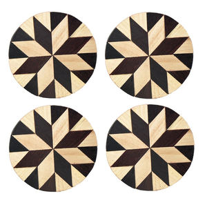 Bureau en bois et cadeau sous-verre à thé Table en acacia nouveau Design moderne en bois en gros en vrac dernière meilleure vente sous-verres en noyer - Product Image 3