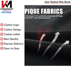 Polo pour hommes Paintball Shirt Quick Dry Performance Short Sleeve Tactical Polo T-Shirt Pique Jersey Golf Outdoor Sports Training - Product Image 5