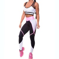 Nouvel ensemble de yoga pour femmes grande taille, élégant, sexy, léger, respirant, à séchage rapide, avec soutien-gorge de sport et leggings de compression, décontracté et écologique