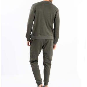 Ensemble de survêtements en coton et polyester de haute qualité 100% ensemble de survêtements de couleur vierge - Product Image 2