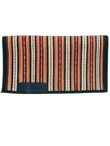 Manta de sillín occidental de lana de alta calidad, cómoda, diseñada para largas sesiones de equitación y eventos competitivos - Product Image 3