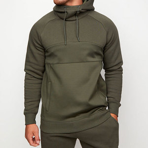 Chándal deportivo elegante de invierno de alta calidad para hombre, chándal transpirable de algodón 100% para correr con diseño de logotipo personalizado - Product Image 3