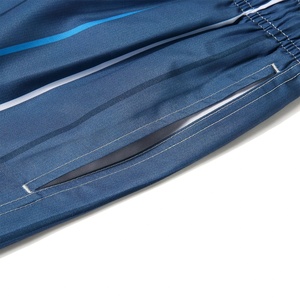 กางเกงวิ่งขาสั้นสำหรับผู้ชายกางเกงกีฬาวิ่งจ๊อกกิ้งลายทางแห้งเร็วเชือกรัดเอวสำหรับฤดูร้อน - Product Image 6