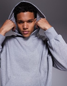 Extreme Plus Size Hoodie Heavyweight 400gsm Vintage Streetwear Pullover con aspecto desgastado Diseño personalizado Proveedor a granel - Product Image 4