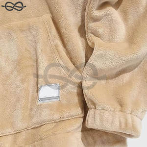 Customized Embroidered Logo High Quality 100% Cotton <b>Quarter</b> <b>Zip</b> Sweatshirt <b>Men</b> Comfortable Casual Wear Pullover - Product Image 5