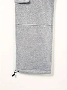 Pantalon cargo décontracté pour homme en polyester/coton, coupe régulière, séchage rapide, imperméable, coupe-vent, tissé, tendance, pantalon d'extérieur, côté - Product Image 6