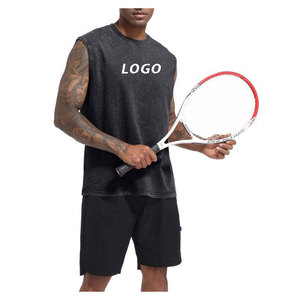 Créez votre débardeur de gymnastique Signature Stringer Vest pour unisexe avec style athlétique et tissu léger pour les entraînements actifs - Product Image 3