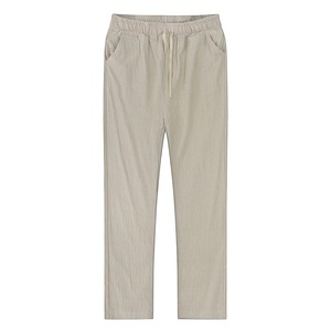 Pantalons de plage d'été pour hommes, pantalons de jogging, vêtements de rue, pantalons de sport en coton et en lin, pantalons décontractés, pantalons respirants à jambe droite - Product Image 1