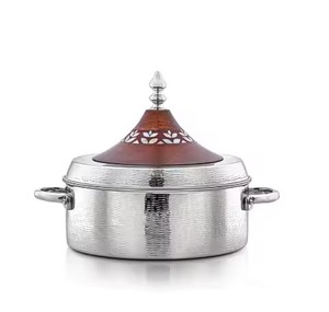 Argent brillant poli Hotpot pour la cuisine et de table utilisé casserole Hotpot produit chaud - Product Image 3
